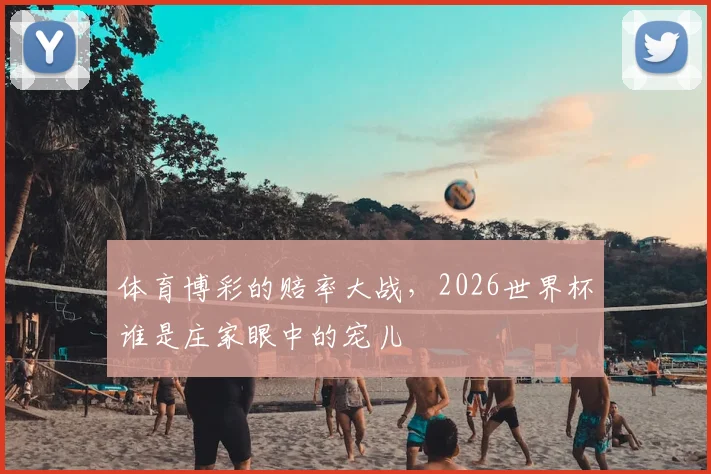 体育博彩的赔率大战,2026世界杯谁是庄家眼中的宠儿